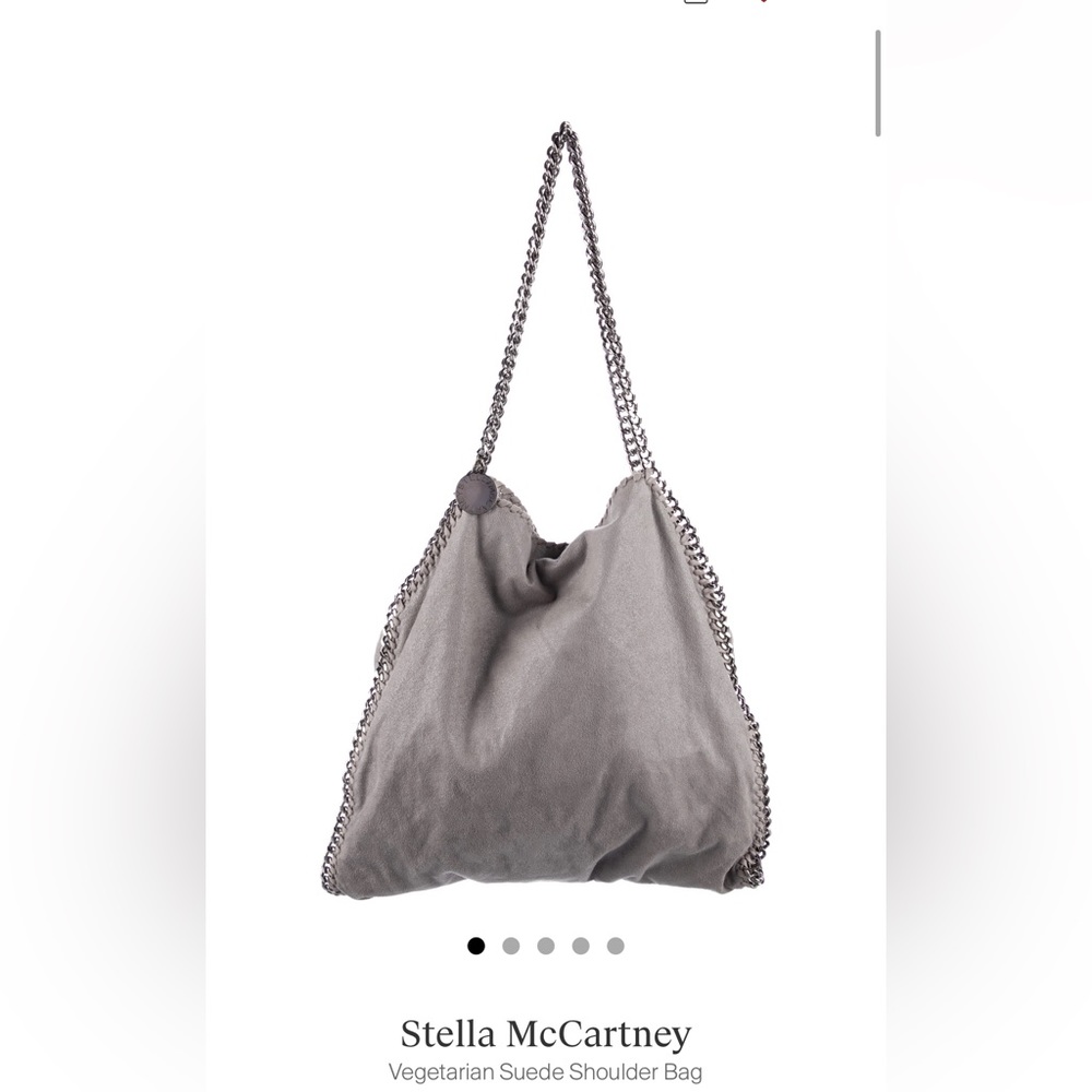Stella Mccartney grey Falabella small tote bag. Perfect Condition!!!